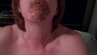 slut enjoyiing her fruits of labor, ScatKings.com Scat Porn 4 ScatKings.com Scat Porn
